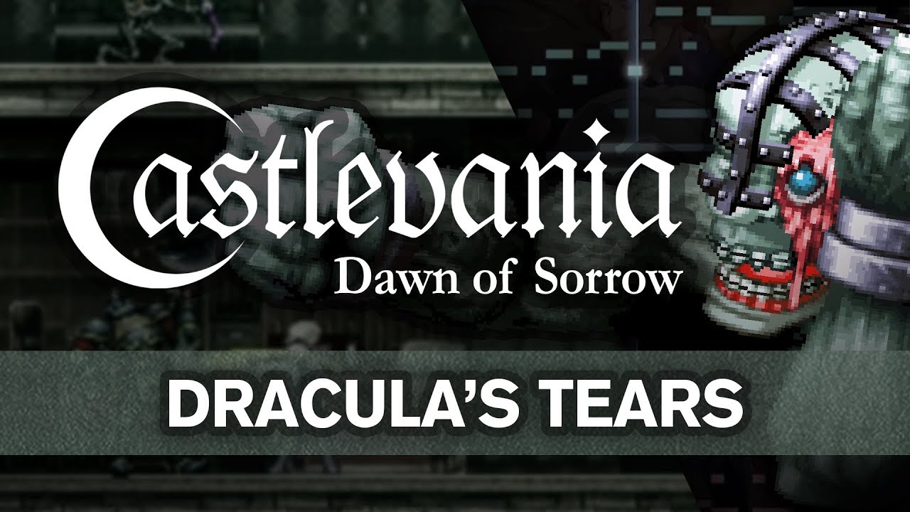 Castlevania: Dawn of Sorrow - Dracula's Tears (Cover & Visual)