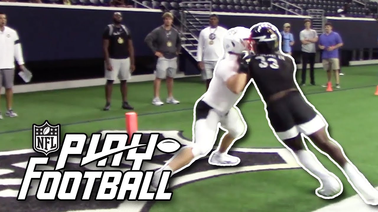Top D1 Commits Face Off in O-Line vs. D-Line 1-On-1