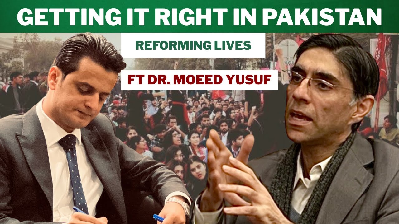 In conversation with Dr. Moeed Yusuf | Former National Security Adviser of Pakistan | VC BNU | Ahad 