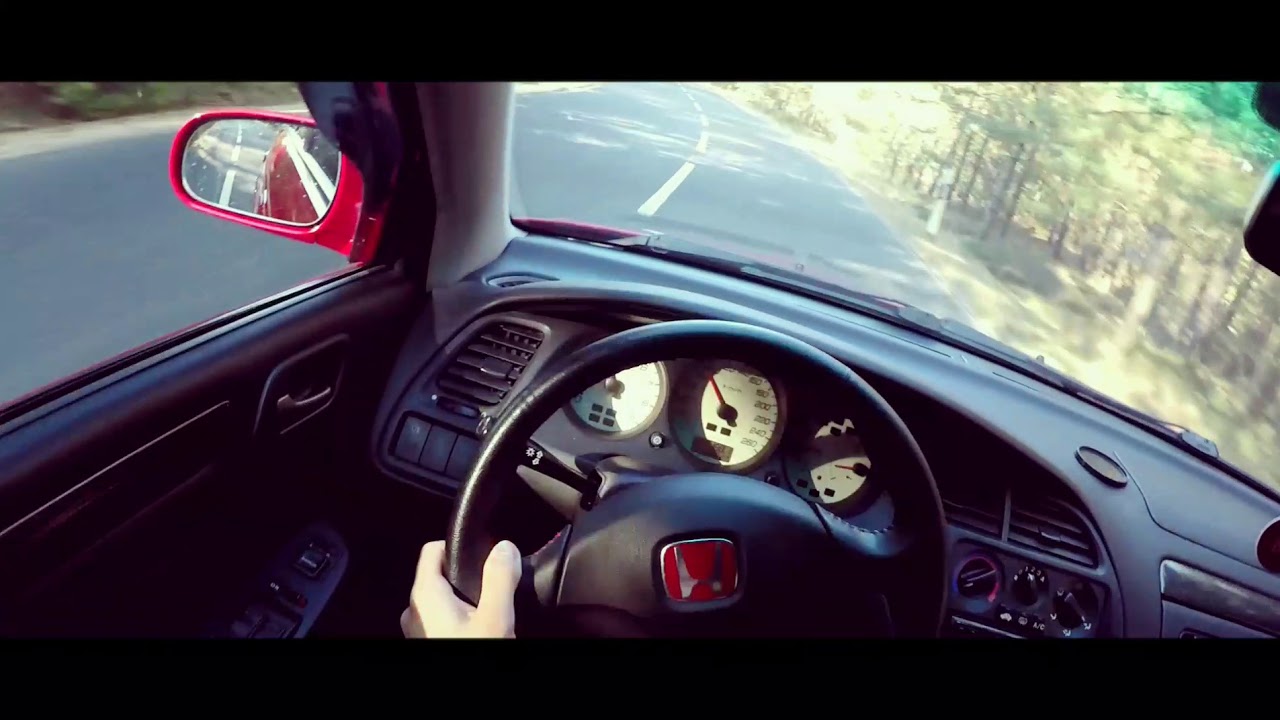 Honda Accord Type R Roads Ride / Accelerate (gopro)