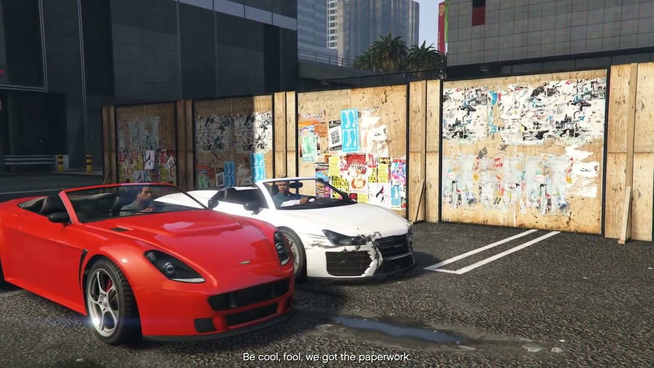 Stolen CAR taken To Garage 
