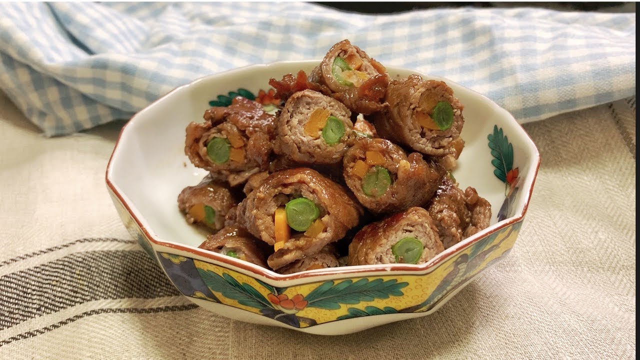 Teriyaki Beef Rolls | Easy Japanese Recipe