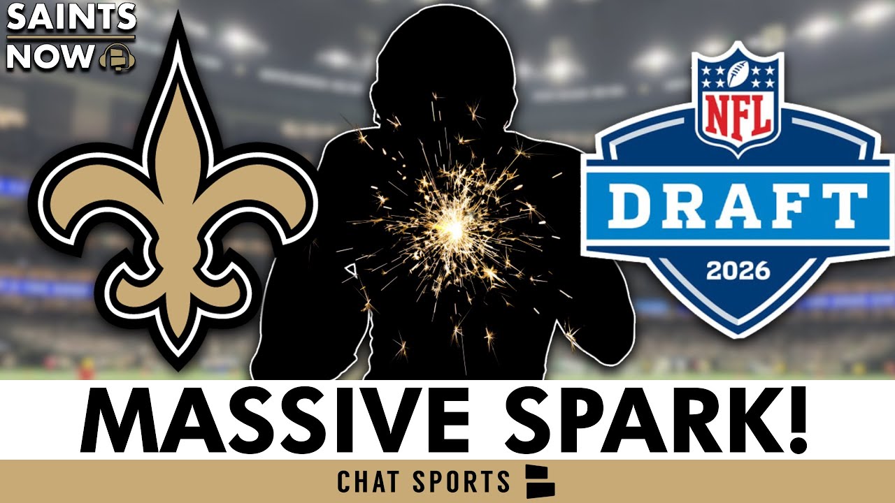 Saints Offense Gets A MASSIVE SPARK In ESPN’s Latest NFL Mock Draft