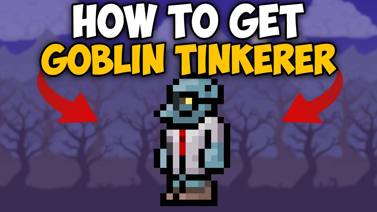 How To Get Goblin Tinkerer in Terraria 1.4.5 | Terraria How To Get Goblin Tinkerer