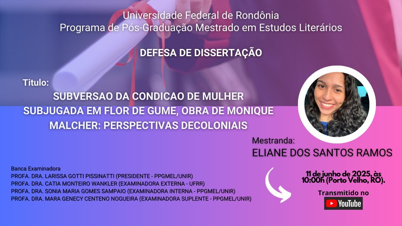 Banca de Defesa - ELIANE DOS SANTOS RAMOS