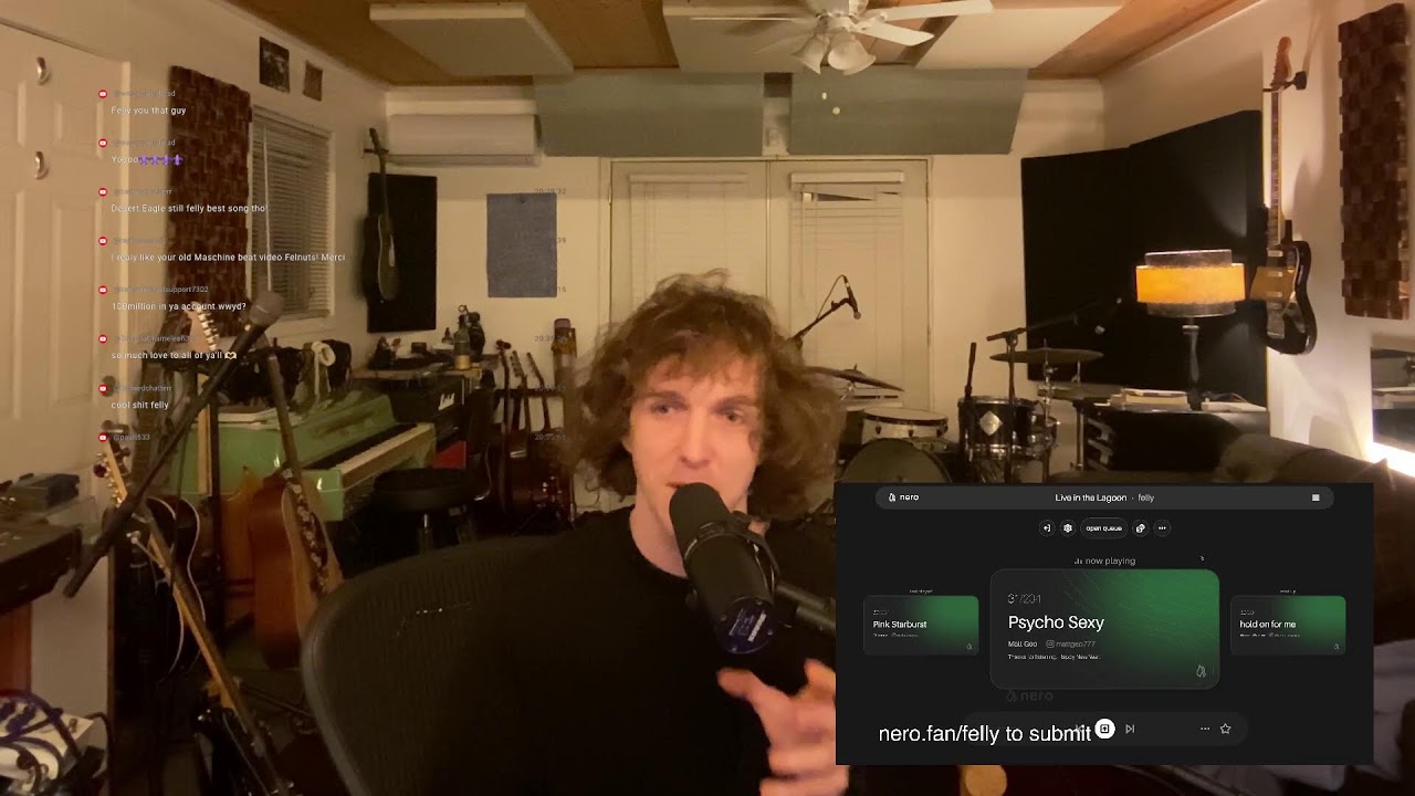 Felly listening to other people's music live
