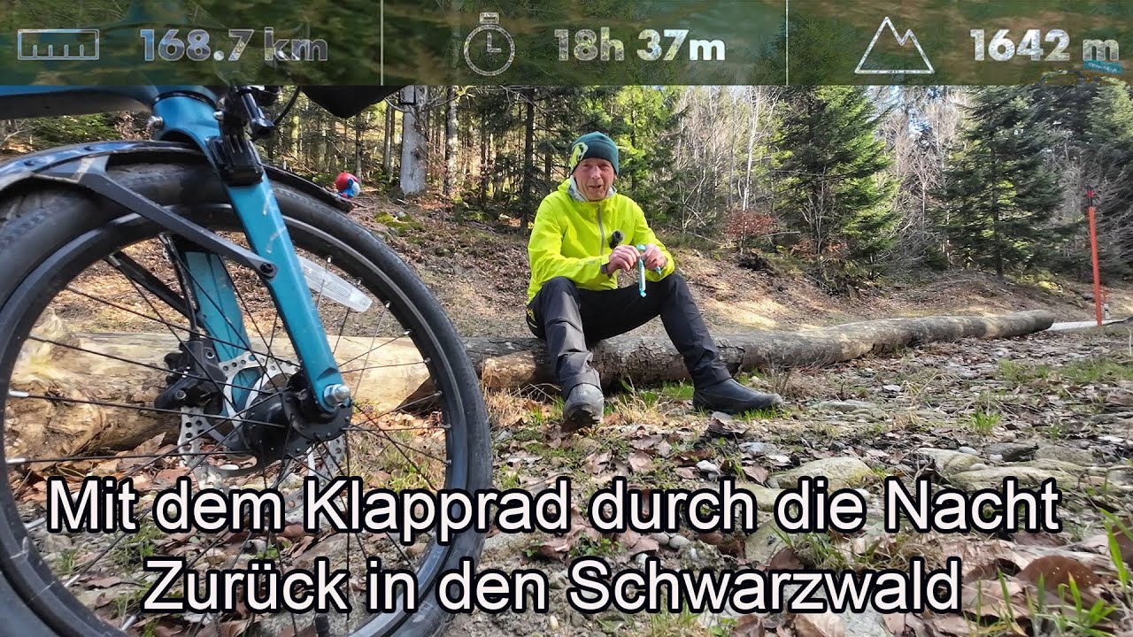 Nachts im Kinzigtal und am Morgen über den Ruhestein