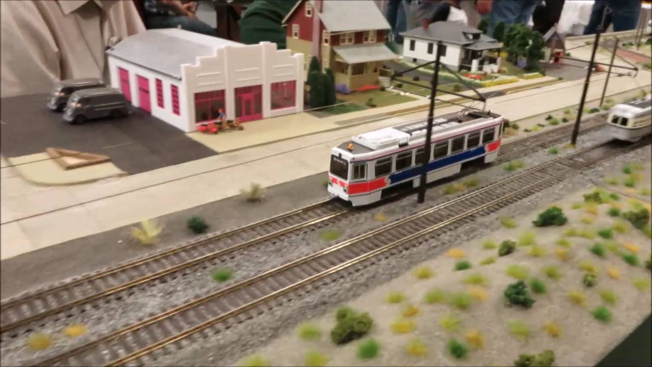 Tom Lederer's HO Trolley Layout