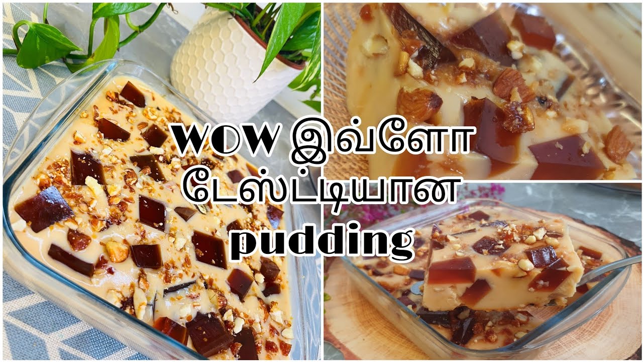 Butterscotch china grass pudding | summer dessert | Rizla’s cuisine