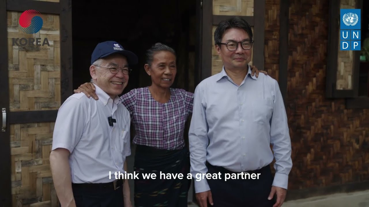 South Korea and UNDP Support Myanmar&rsquo;s Earthquake Recovery
