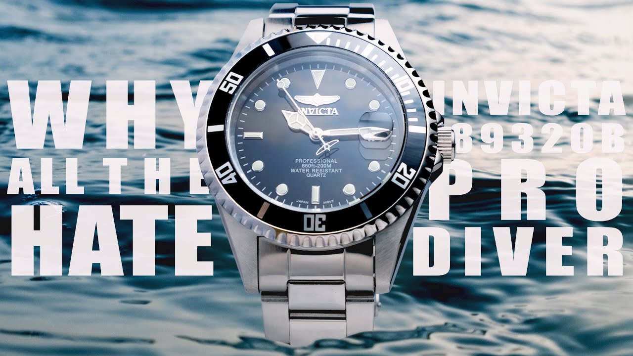 All-Steel Beater Watch for Less Than $50! Invicta Pro Diver 8932OB.