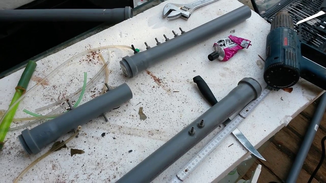 Little Afrika DIY Luftringleitung vorbereiten