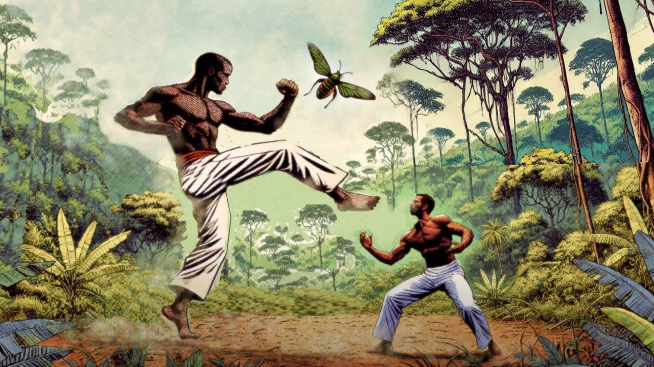 CAPOEIRA ANGOLA [ com Mestre Santarosa, Mestre Ciro, Mestre Zé do lenço e Mestre Olavo da Paixão ]