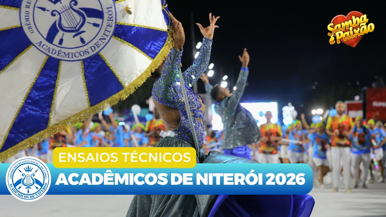 Ensaios Técnicos 2026 | Acadêmicos de Niterói Versão Especial Enredo Lula (4K)