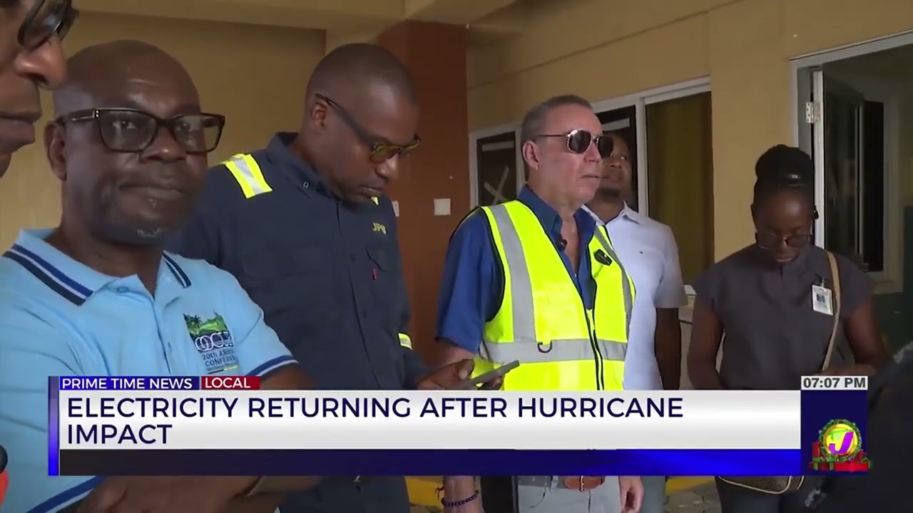 Electricity Returning After Hurricane Impact | TVJ News