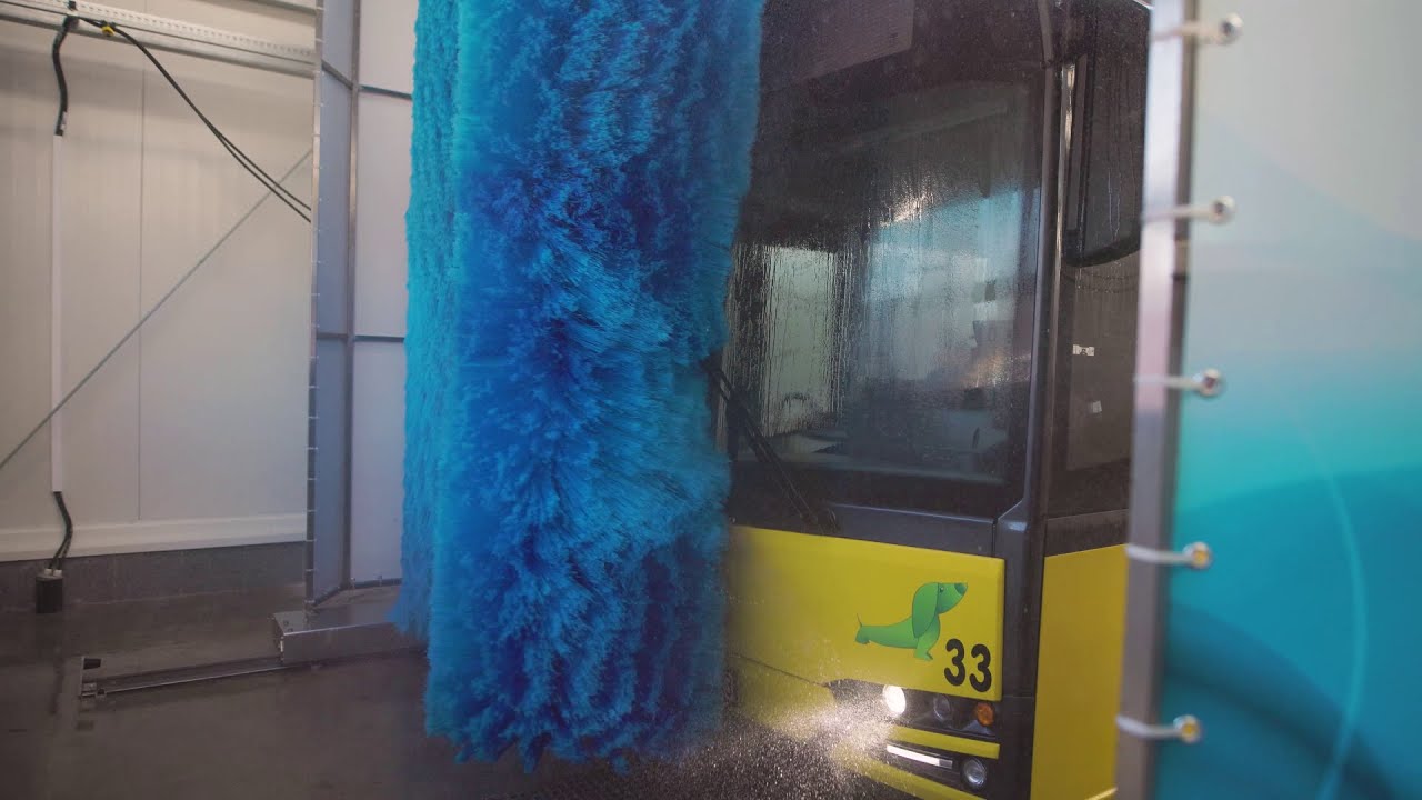 Myjnia autobusowa SULTOF w MZK Oświęcim