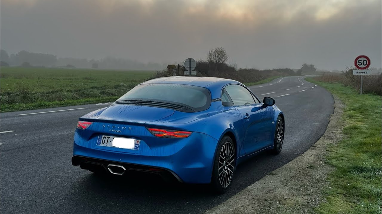 Alpine A110 GT - on board video #alpine #gopro #supercars #pov #granturismo