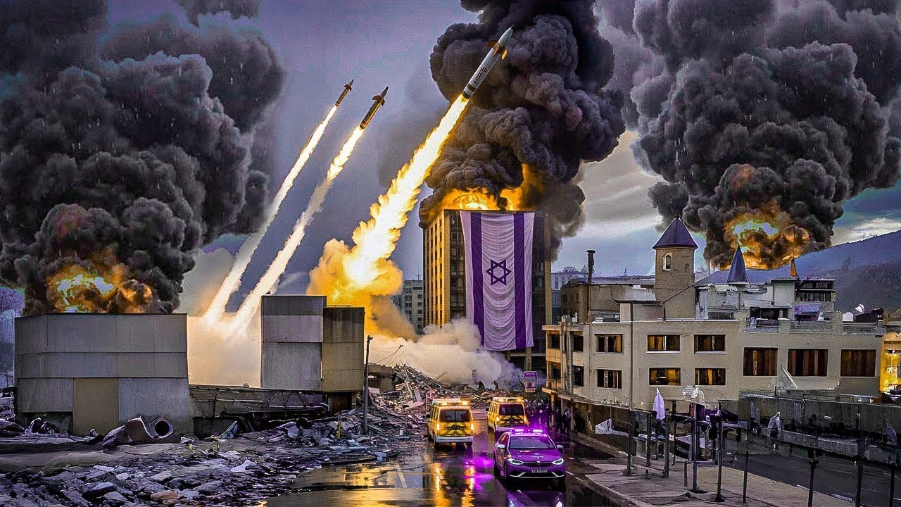 A MINUTE AGO: Tel Aviv in Flames After Iran&rsquo;s Fattah Missile Strike &mdash; Emergency Declared!