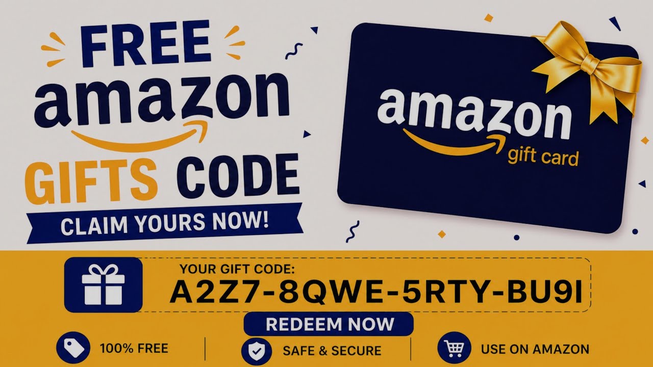 Free Amazon Gift Cards in 2026 | iOS & Android Tutorial
