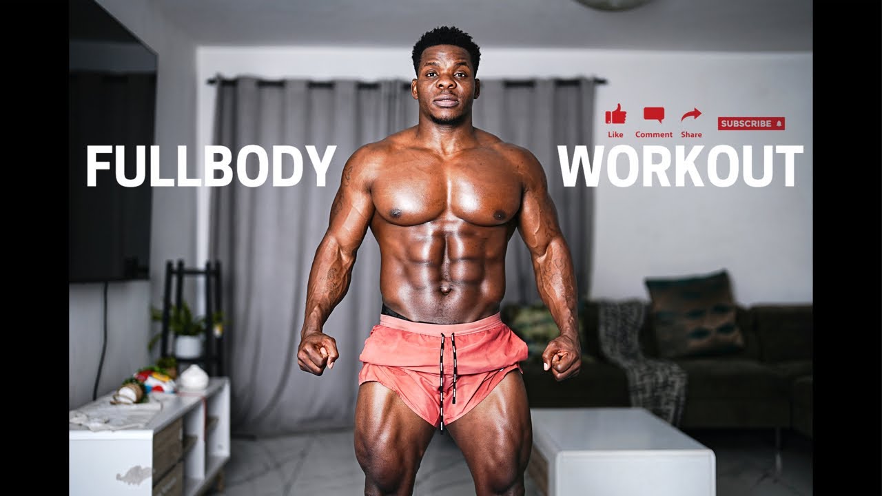 Live stream workout with dumbbell 💪