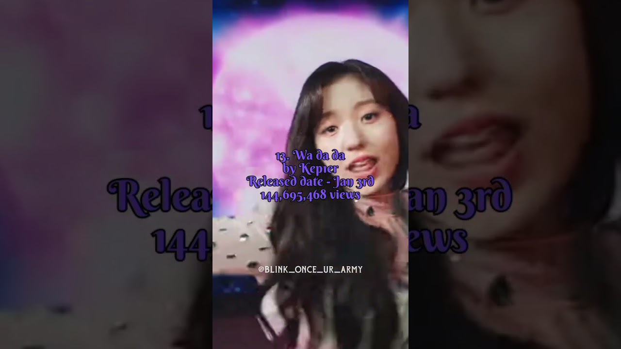 Top 15 most viewed MV from 2022 | (year-end chart) | Part - 1