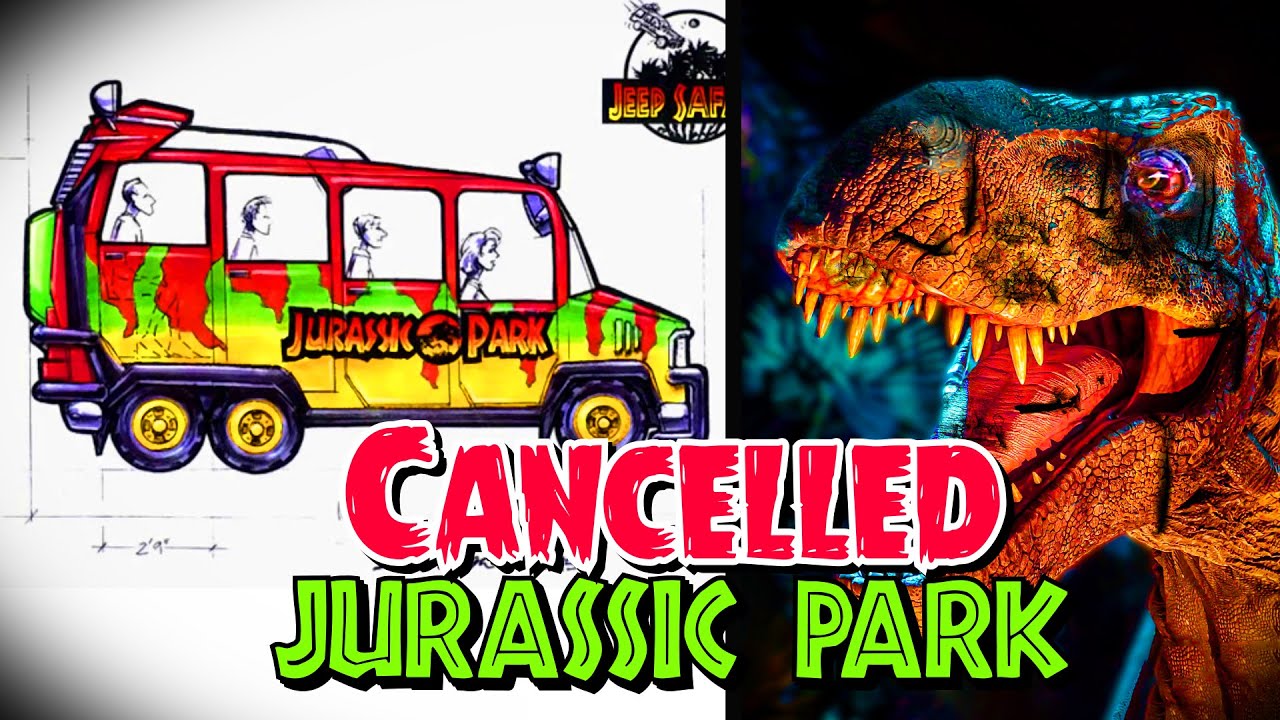5 Cancelled Jurassic Park Rides