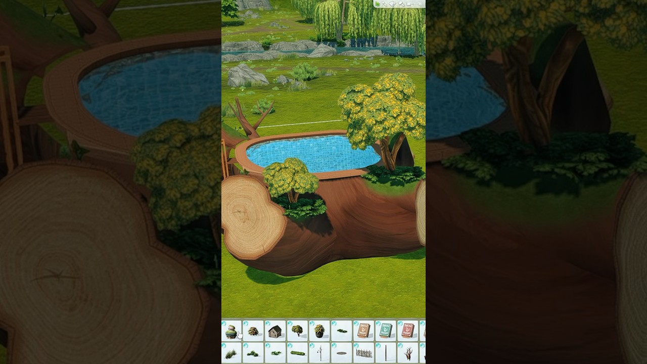 Sims 4 Enchanted by Nature (Secret Build Hacks No One Knows) #enchantedbynature