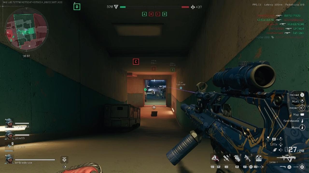 Delta Force_ Assault rifle.short range 22 kills