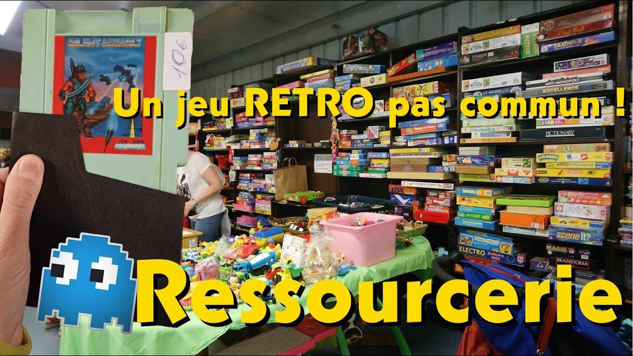 De belles trouvailles en ressourcerie avec du RETROGAMING ! 🤖🎮 