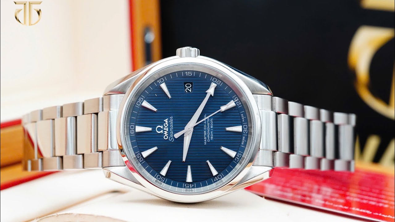 Trải nghiệm trên tay Omega Aqua Terra 231.10.42.21.03.003 - Size 41,5 cực hiếm 