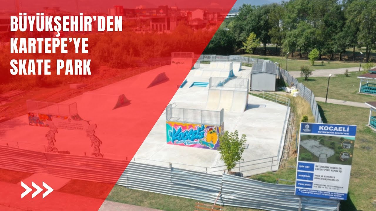 B&Uuml;Y&Uuml;KŞEHİR&rsquo;DEN KARTEPE&rsquo;YE SKATE PARK