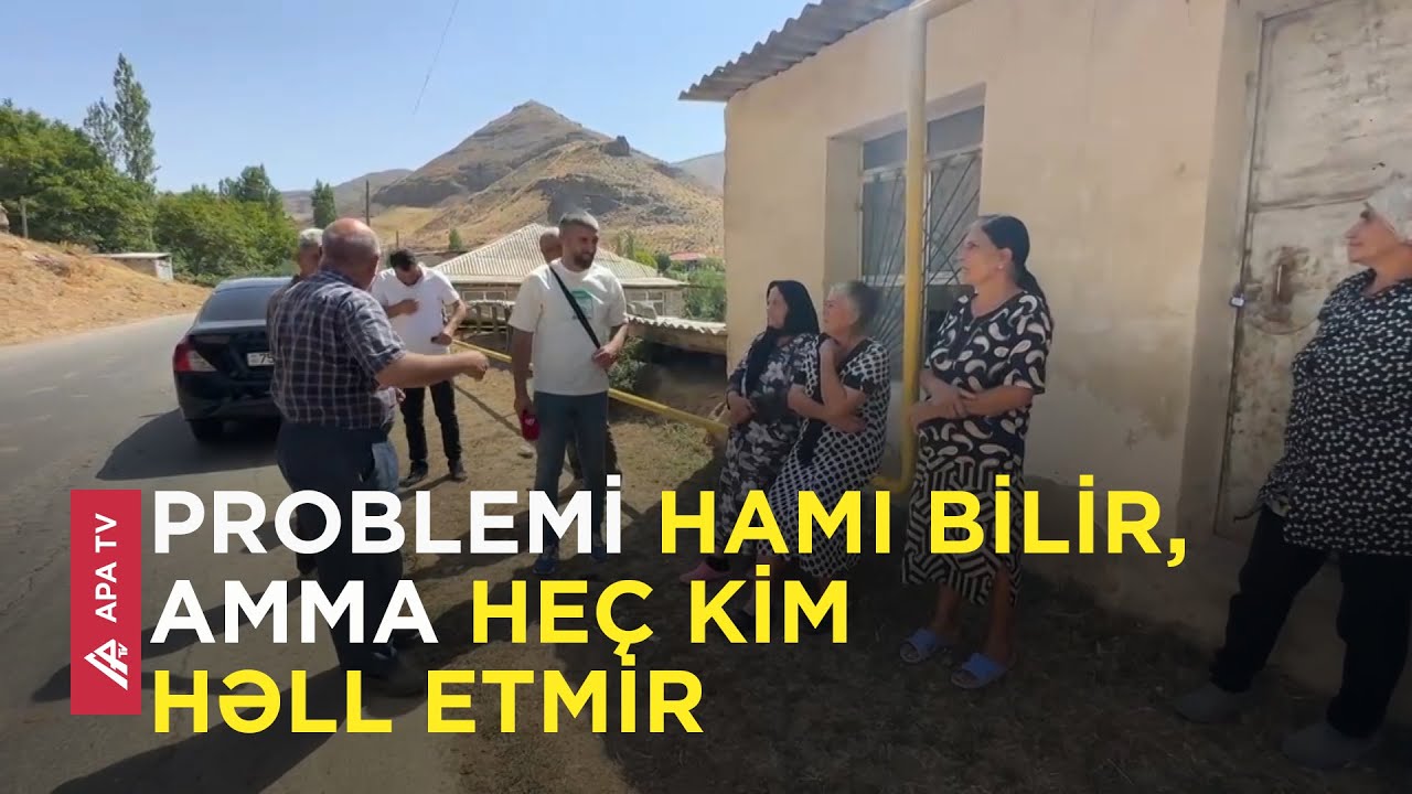 Şahbuz rayonunun bu kəndində 4 ildir ki, içməyə su tapılmır - APA TV