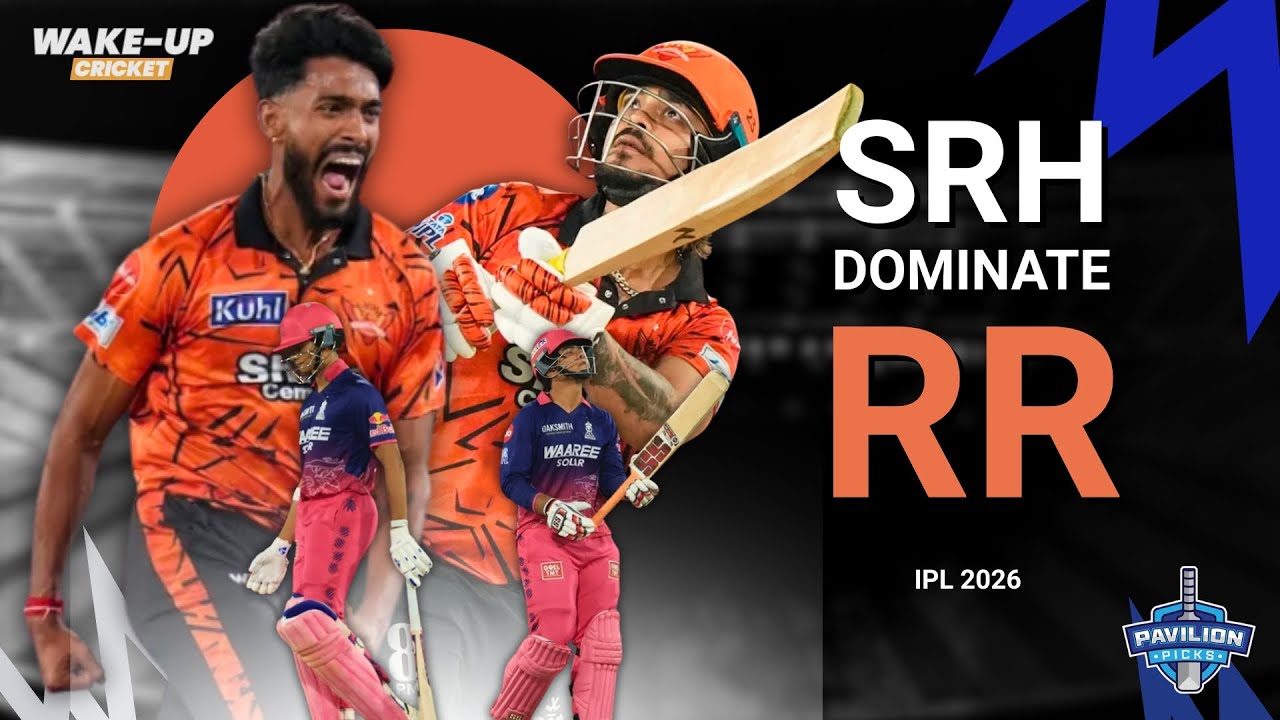 Run-Fest IPL 2026! SRH Crush RR | Dhoni Injury Update #CricketbyJB #WakeUpCricket #PavilionPicks