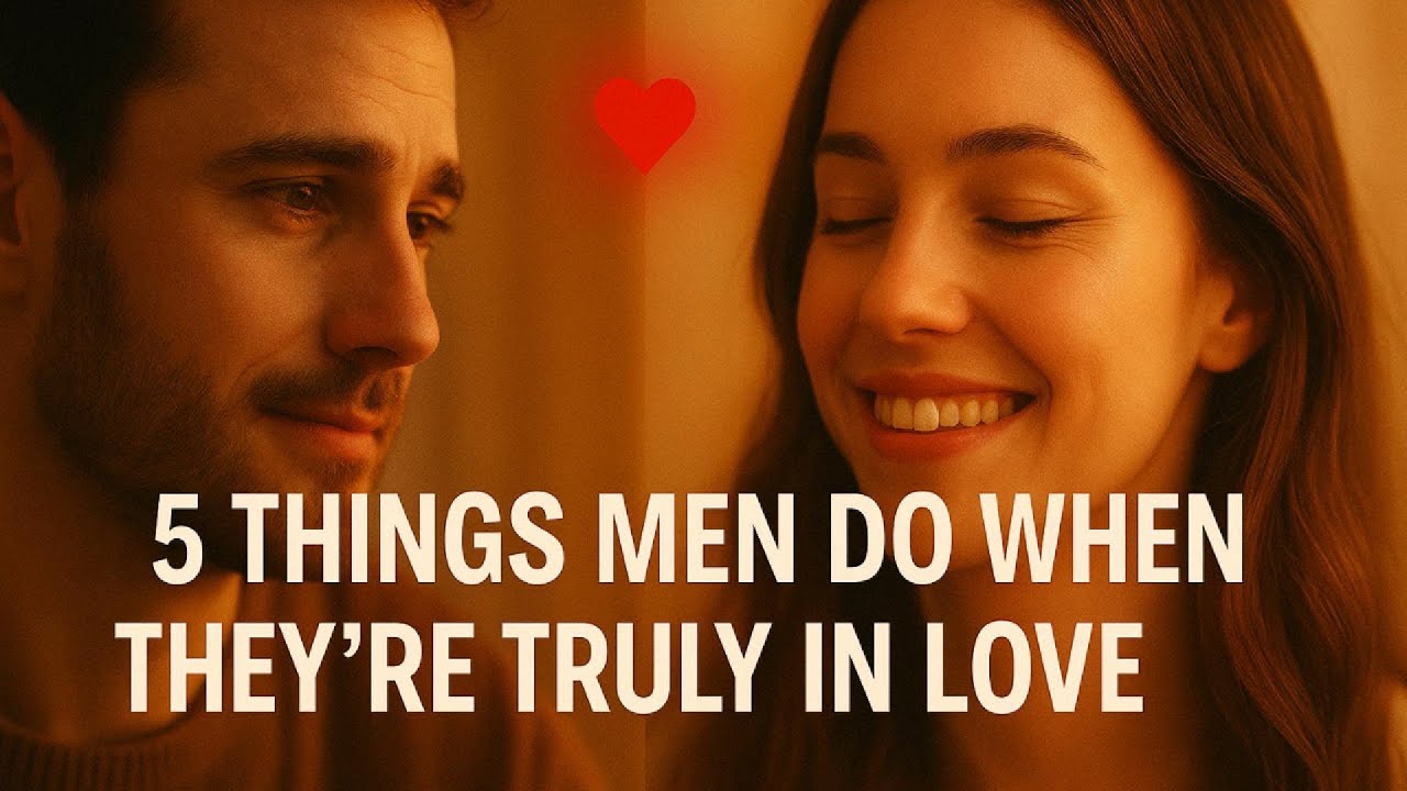 🥰 5 Things MEN Do When They're TRULY IN LOVE 💖