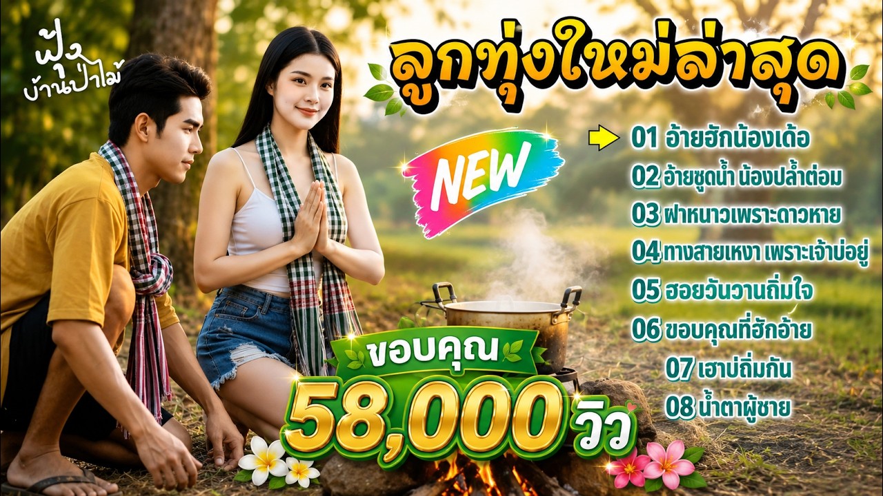 ลูกทุ่งใหม่ล่าสุด ชุด300 | ฟุ้ง บ้านป่าไม้