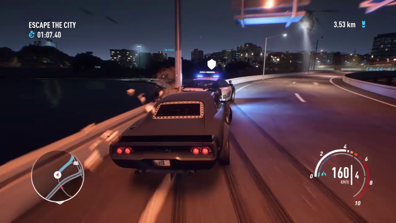 Need for Speed™ Payback Skyhammer mission with The Fate Of The Furious Cars