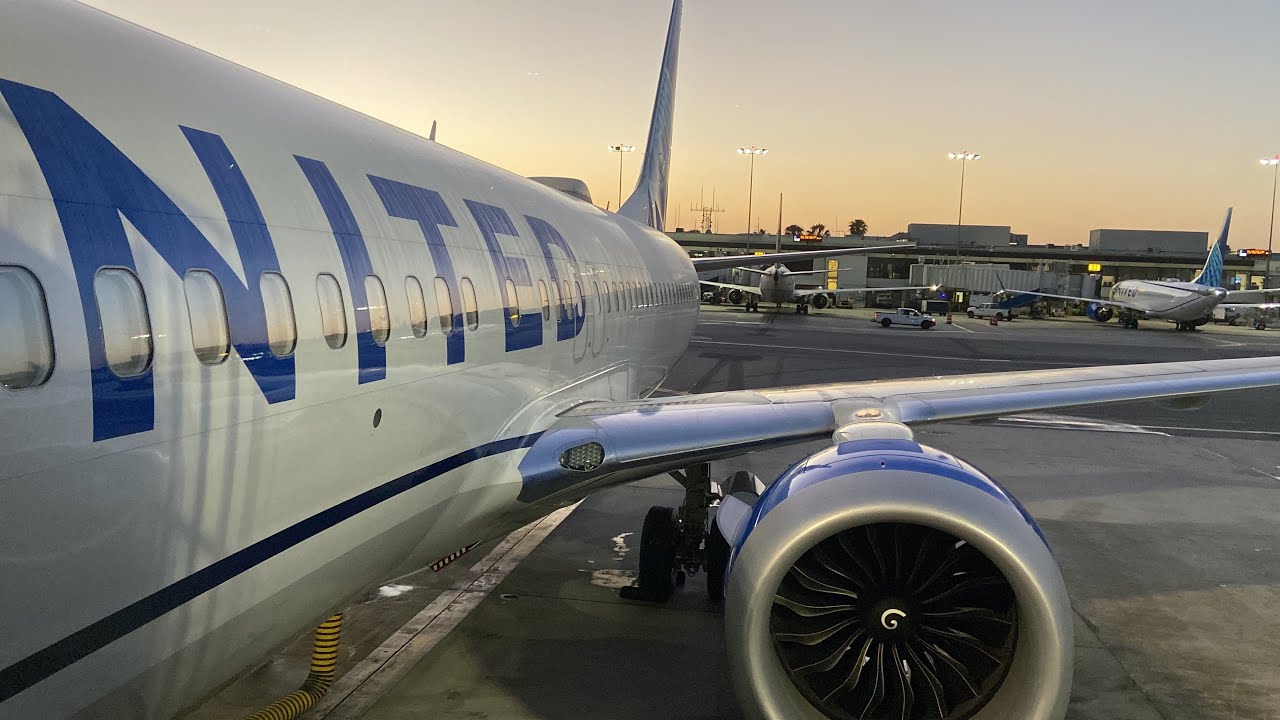 Los Angeles (LAX) ~ San Francisco (SFO) - United Airlines - Boeing 737 MAX 9 - Full Flight