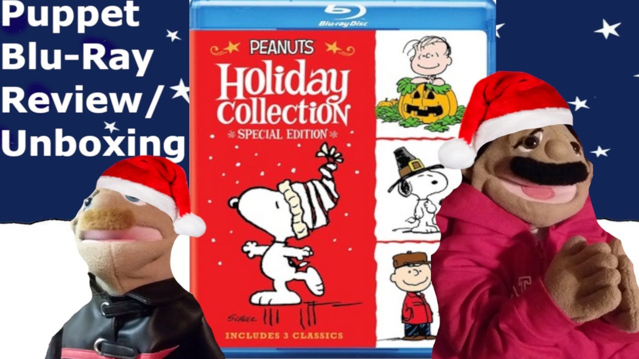 Peanuts Holiday Collection Blu-Ray Review/Unboxing (Puppet Review)