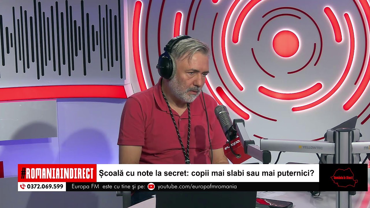 Rom&acirc;nia &icirc;n Direct: Școală cu note la secret: copii mai slabi sau mai puternici?