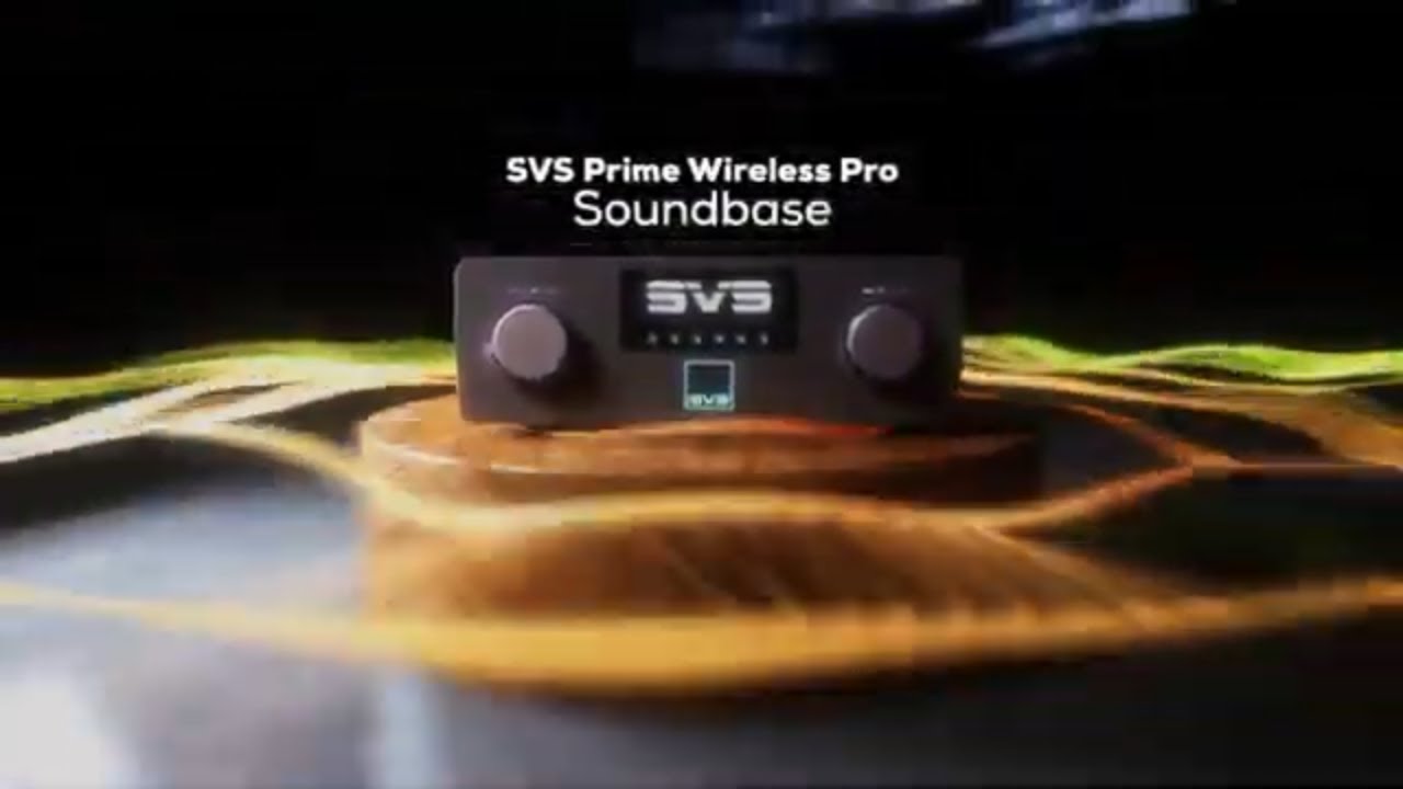 SVS Prime Wireless Pro SoundBase | Streaming Integrated Amplifier
