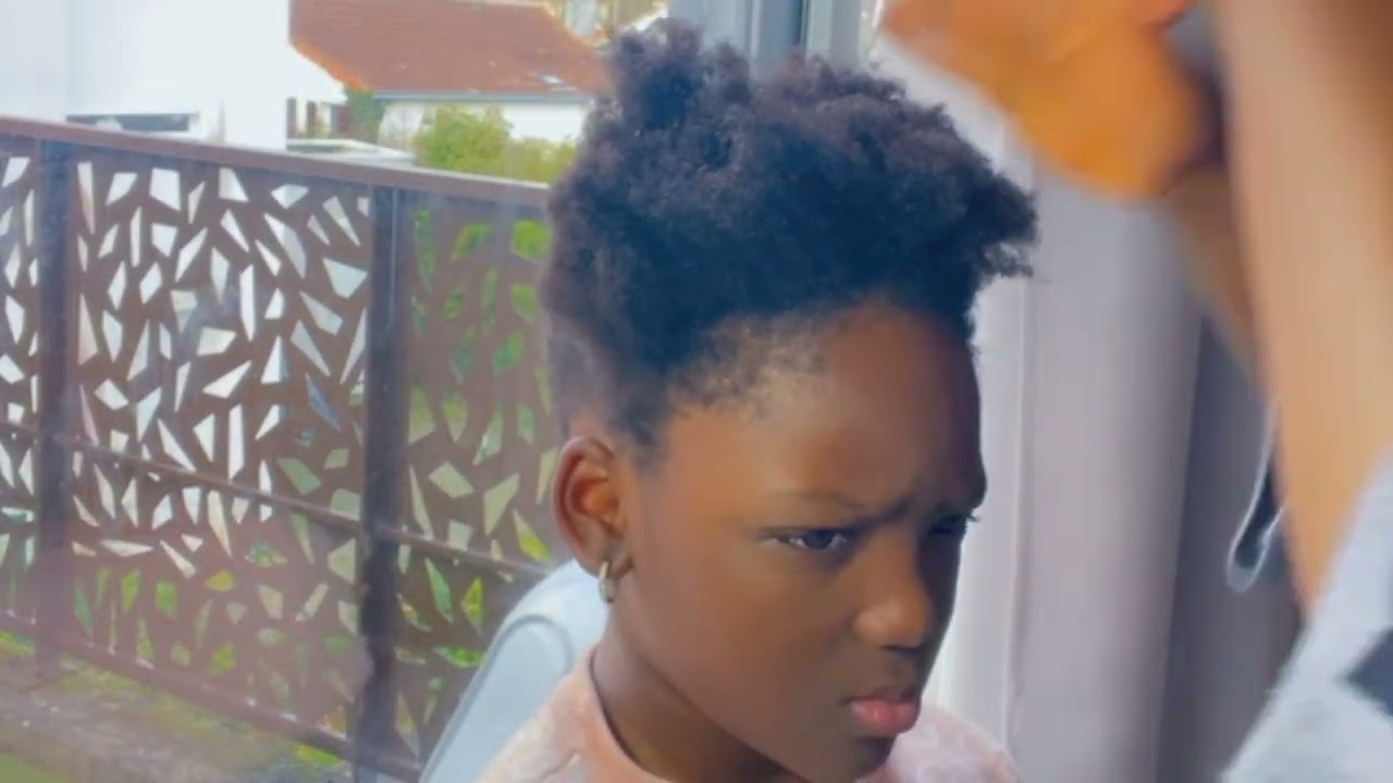 A quick Hairstyle for little girls 