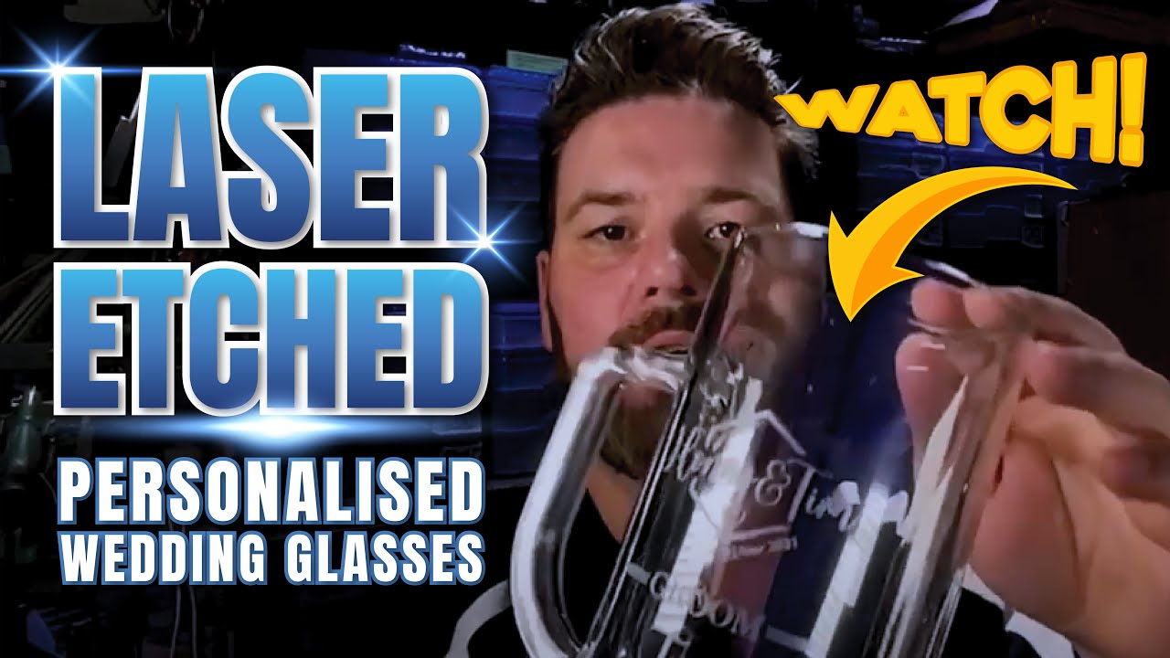 How to Engrave Glass Beer Mugs and Wine Glass