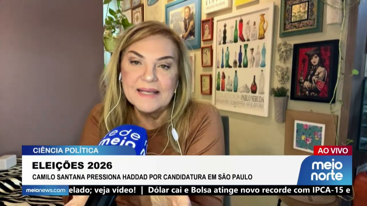 Camilo Santana pressiona Haddad por candidatura em São Paulo | Ciência Política