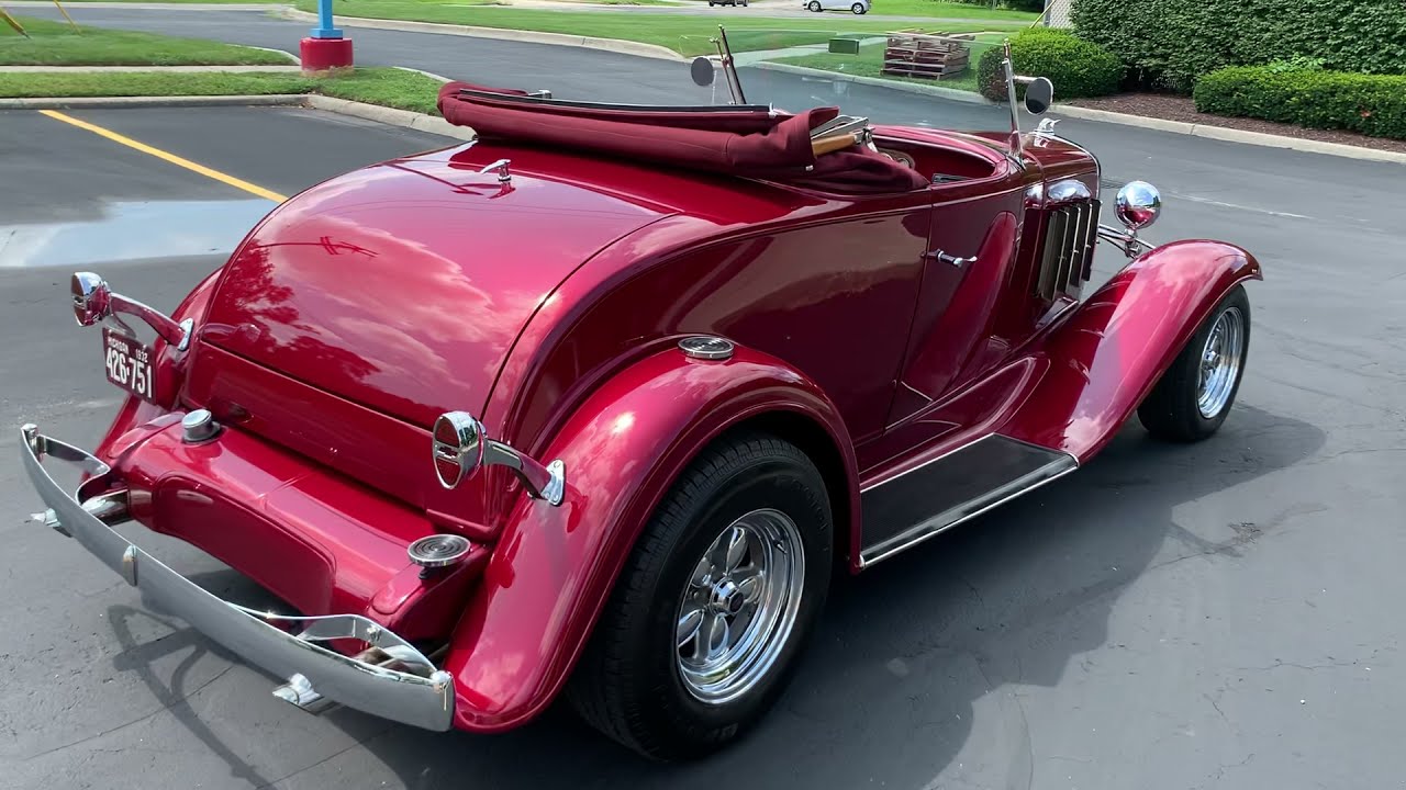 1932 Chevrolet All steel Experi-metal rumble seat Roadster for sale $64,900 810-691-2664
