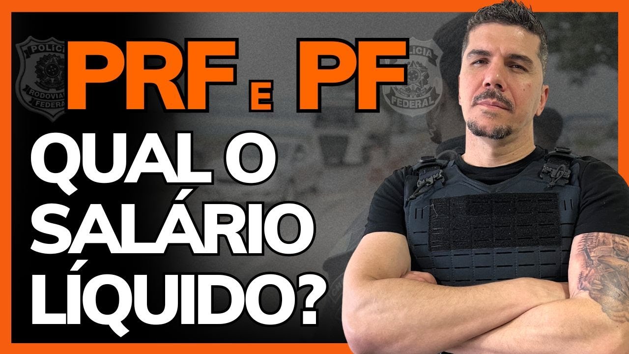QUANTO GANHA UM PRF E UM POLICIAL FEDERAL? [SALÁRIO PRF E PF 2023]
