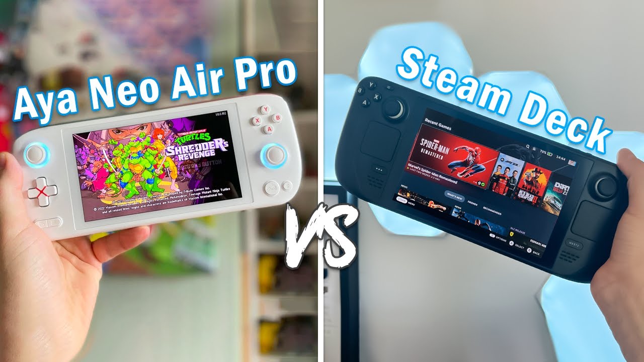 Aya Neo Air Pro Vs Steam Deck - Aya Neo Wins, But At What Cost?