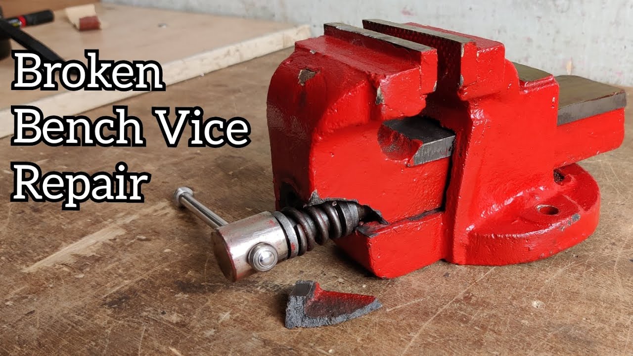 Broken Bench Vise Repair - Without Welding