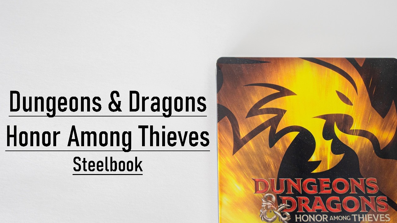 Dungeons & Dragons: Honor Among Thieves 4K UHD Blu-Ray SteelBook Flip Through