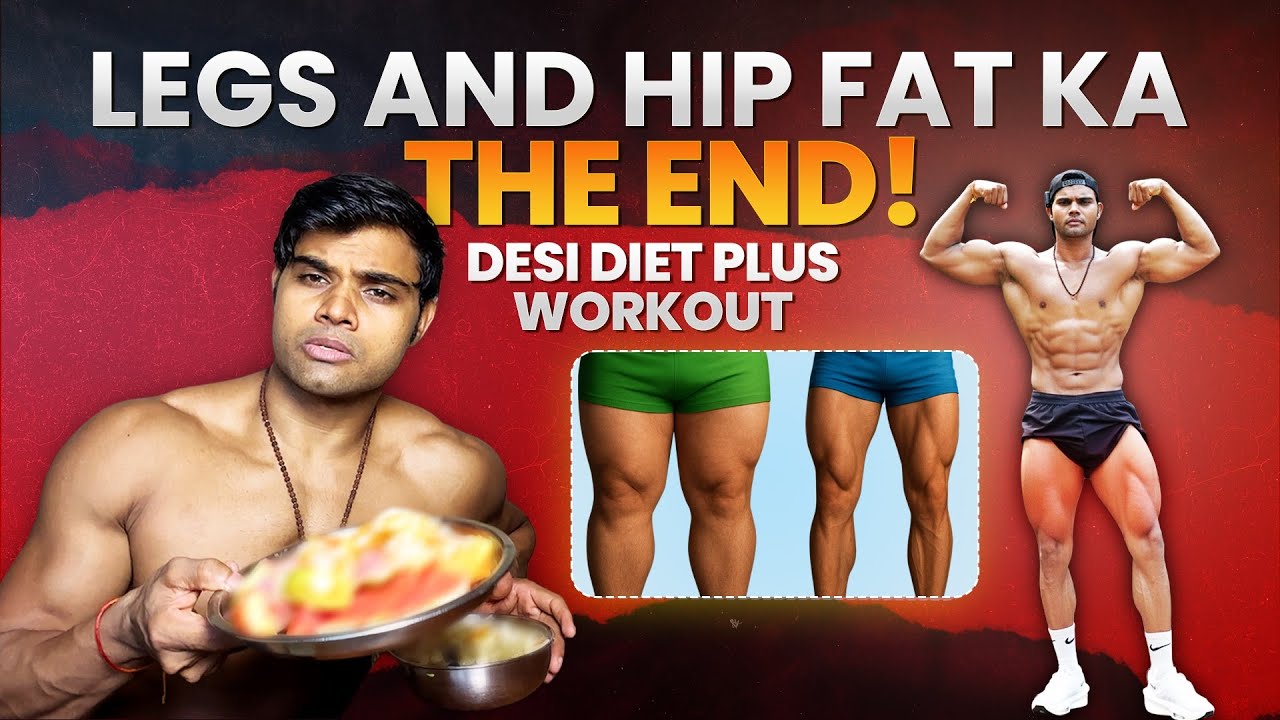Leg And Hip Fat workout 🔥 | Thigh Aur Hip Fat Kaise Kam Kare Workout &ldquo; #rohitpandey_65 #hipfatloss 