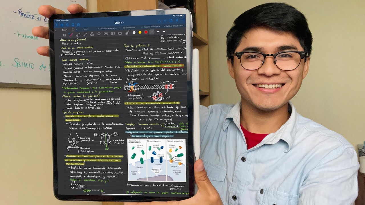 Mis apuntes virtuales de medicina en modo oscuro